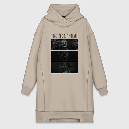 Женская толстовка-платье The Northman 2022 / Миндальный – фото 1