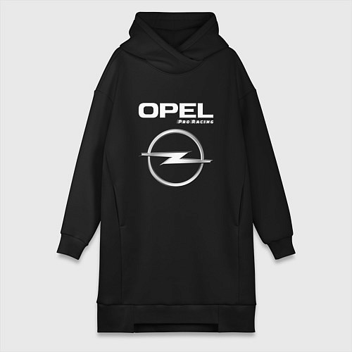 Женская толстовка-платье OPEL Pro Racing / Черный – фото 1