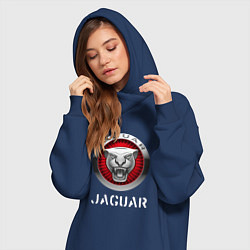 Женское худи-платье JAGUAR Jaguar, цвет: тёмно-синий — фото 2