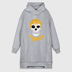 Женское худи-платье Misfits Trump, цвет: меланж