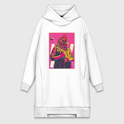 Женское худи-платье Dangerous Jacket, цвет: белый