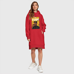 Женское худи-платье Ice Сube, цвет: красный — фото 2