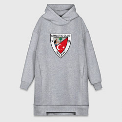 Женское худи-платье Атлетик Б, цвет: меланж