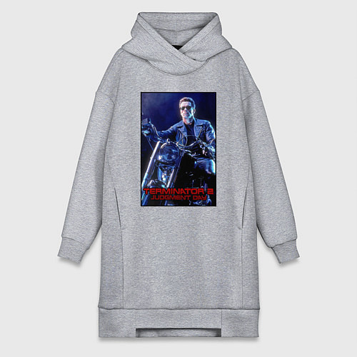 Женская толстовка-платье T2 - Arnold / Меланж – фото 1