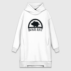 Женское худи-платье Семь смертных грехов Хоук, цвет: белый