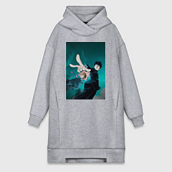 Женская толстовка-платье Моб Психо 100 Шигэо Кагэяма