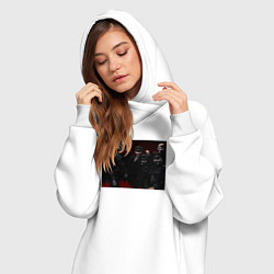 Женское худи-платье Красная Армия - СССР, цвет: белый — фото 2