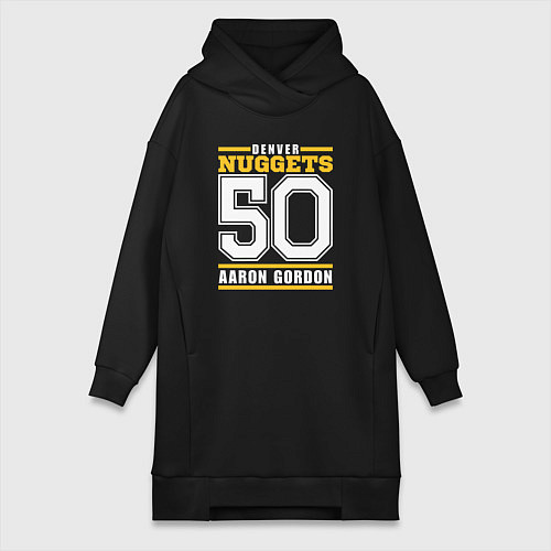 Женская толстовка-платье Denver - Aaron Gordon / Черный – фото 1