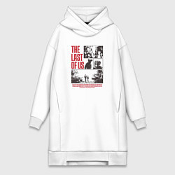 Женское худи-платье Одни Из Нас Сериал Постер, цвет: белый