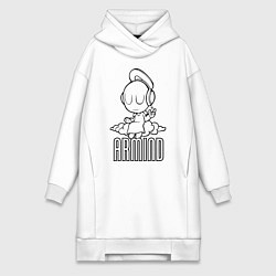 Женское худи-платье Armind, цвет: белый