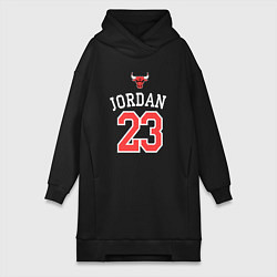 Женское худи-платье Jordan 23, цвет: черный