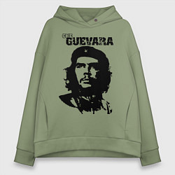 Толстовка оверсайз женская Che Guevara, цвет: авокадо
