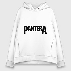 Толстовка оверсайз женская Pantera, цвет: белый