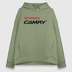 Толстовка оверсайз женская Toyota Camry, цвет: авокадо