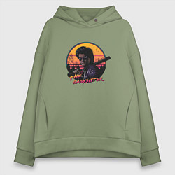 Толстовка оверсайз женская The BabySitter, цвет: авокадо