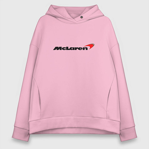 Женское худи оверсайз McLaren / Светло-розовый – фото 1