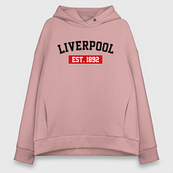 Женское худи оверсайз FC Liverpool Est. 1892