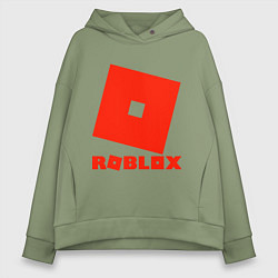 Толстовка оверсайз женская Roblox Logo, цвет: авокадо