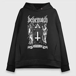 Толстовка оверсайз женская Behemoth: Satanist, цвет: черный