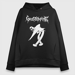 Толстовка оверсайз женская Ghostemane, цвет: черный