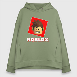 Толстовка оверсайз женская ROBLOX, цвет: авокадо