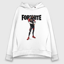 Толстовка оверсайз женская FORTNITE IKONIK, цвет: белый