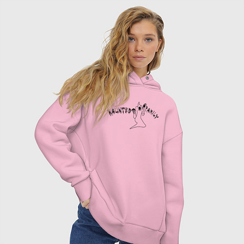 Женское худи оверсайз Kizaru / Светло-розовый – фото 3