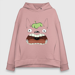 Женское худи оверсайз Scream Totoro