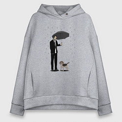 Толстовка оверсайз женская John Wick, цвет: меланж