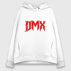 Толстовка оверсайз женская DMX Rap, цвет: белый