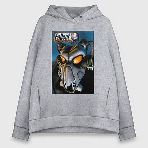 Женское худи оверсайз Сypress hill / Меланж – фото 1