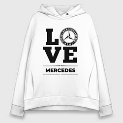 Женское худи оверсайз Merсedes Love Classic