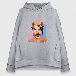 Толстовка оверсайз женская Anthony Kiedis, цвет: меланж