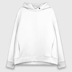 Толстовка оверсайз женская Винтаж 1978 года, выдержанный до совершенства, цвет: белый