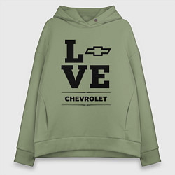 Женское худи оверсайз Chevrolet Love Classic