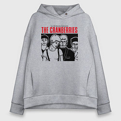 Толстовка оверсайз женская Sus 50 mejores canciones - The Cranberries, цвет: меланж