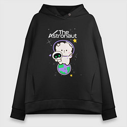 Толстовка оверсайз женская The Astronaut - Jin, цвет: черный