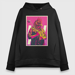 Толстовка оверсайз женская Dangerous Jacket, цвет: черный