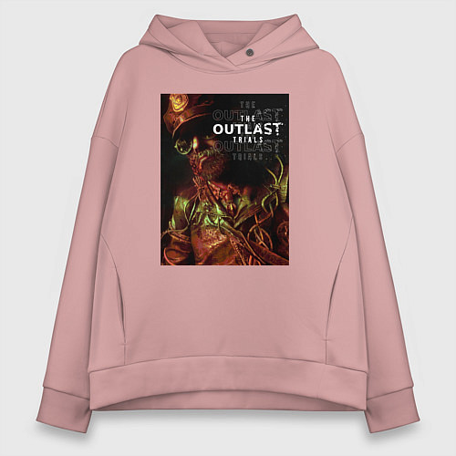 Женское худи оверсайз The Outlast Trials Лиланд Койл / Пыльно-розовый – фото 1