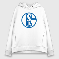Женское худи оверсайз Schalke 04 fc club