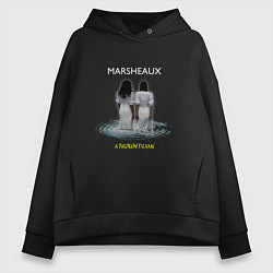 Толстовка оверсайз женская Marsheaux - A Broken Frame Depeche Mode Tribute, цвет: черный
