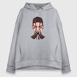 Толстовка оверсайз женская Senua - Hellblade, цвет: меланж