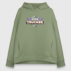 Женское худи оверсайз Star Trucker