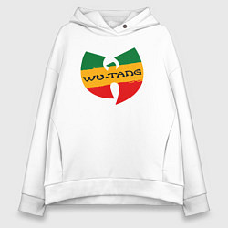 Толстовка оверсайз женская Wu-Tang, цвет: белый