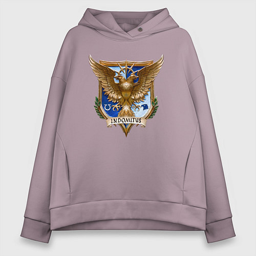 Женское худи оверсайз Ultra Marin - Indomitus / Сиреневый – фото 1
