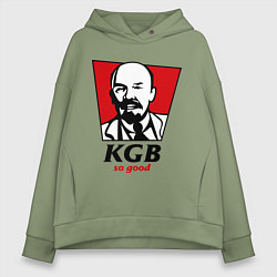 Толстовка оверсайз женская KGB: So Good, цвет: авокадо