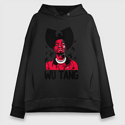 Толстовка оверсайз женская Wu-Tang Insects, цвет: черный