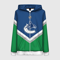 Женская толстовка на молнии NHL: Vancouver Canucks