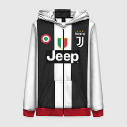 Женская толстовка на молнии FC Juventus 18-19