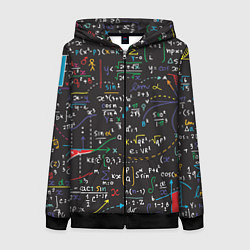 Женская толстовка на молнии Math